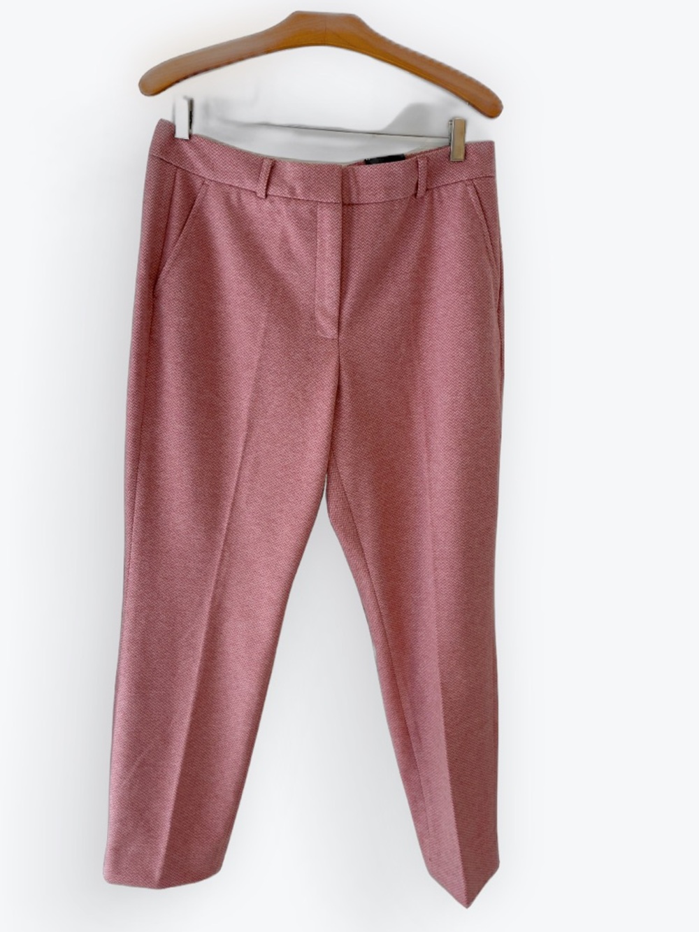 White House Black Market Elle Slim Ankle Pants Faded Rose